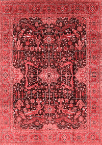 Oriental Red Industrial Rug, urb1373red