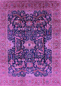 Oriental Purple Industrial Rug, urb1373pur