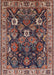Mid-Century Modern Camel Brown Oriental Rug, urb1374
