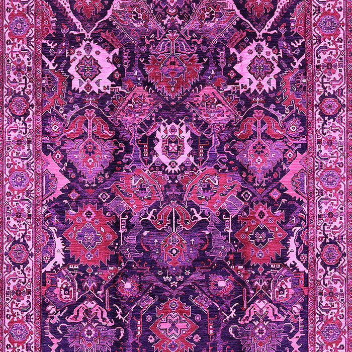 Oriental Pink Traditional Rug, urb1374pnk