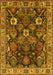 Oriental Yellow Traditional Rug, urb1374yw