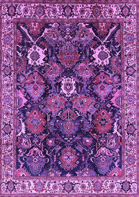 Oriental Purple Traditional Rug, urb1374pur