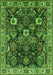 Oriental Green Traditional Rug, urb1374grn
