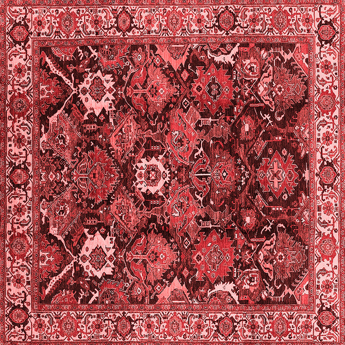 Oriental Red Traditional Rug, urb1374red