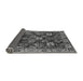Sideview of Oriental Gray Traditional Rug, urb1374gry