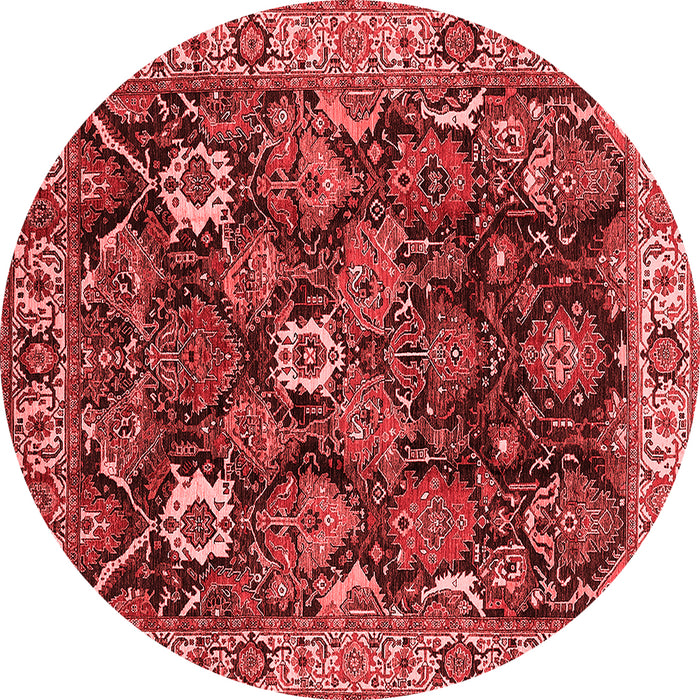 Oriental Red Traditional Rug, urb1374red