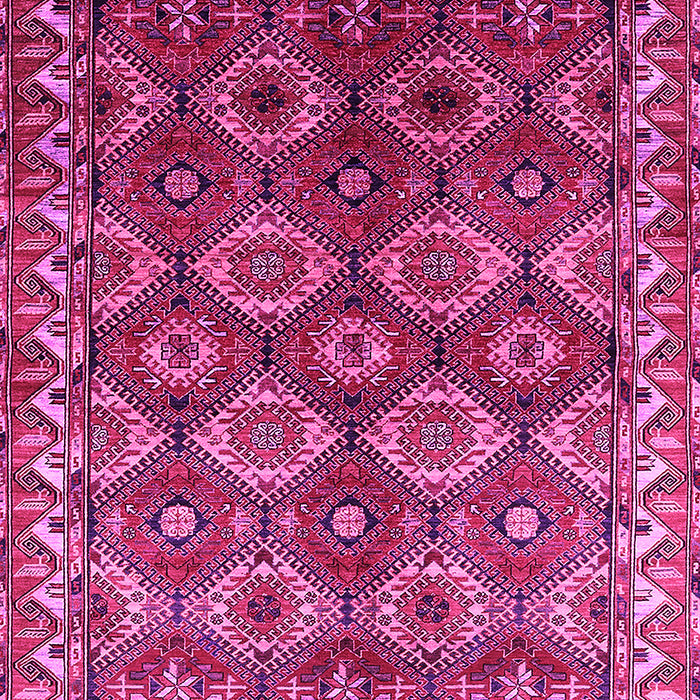 Oriental Pink Industrial Rug, urb1375pnk