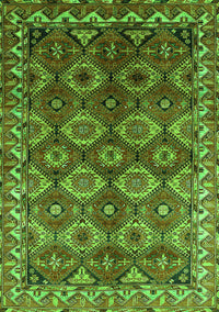 Oriental Green Industrial Rug, urb1375grn