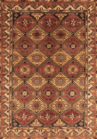 Oriental Brown Industrial Rug, urb1375brn