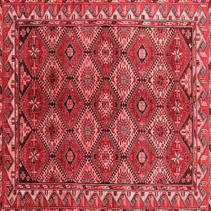 Oriental Red Industrial Rug, urb1375red