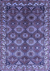 Oriental Blue Industrial Rug, urb1375blu