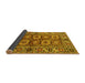 Sideview of Oriental Yellow Industrial Rug, urb1376yw