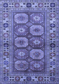 Oriental Blue Industrial Rug, urb1376blu