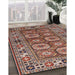 Machine Washable Industrial Modern Camel Brown Rug in a Family Room, wshurb1376