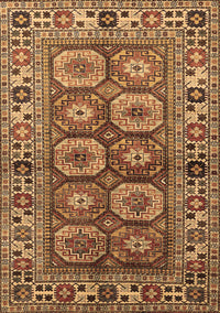 Oriental Brown Industrial Rug, urb1376brn