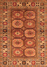 Oriental Orange Industrial Rug, urb1376org