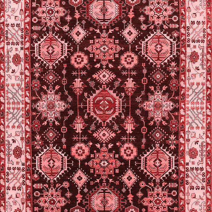 Oriental Red Industrial Area Rugs
