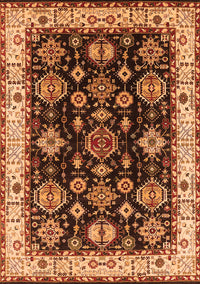 Oriental Orange Industrial Rug, urb1377org