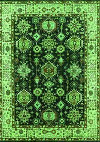 Oriental Green Industrial Rug, urb1377grn