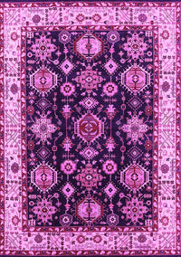 Oriental Pink Industrial Rug, urb1377pnk