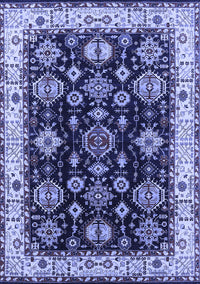 Oriental Blue Industrial Rug, urb1377blu