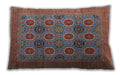 Mid-Century Modern Urban Rosy Brown Pink Lumbar Throw Pillow, 13 inch by 19 inch, lburb1378