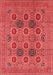 Oriental Red Traditional Area Rugs