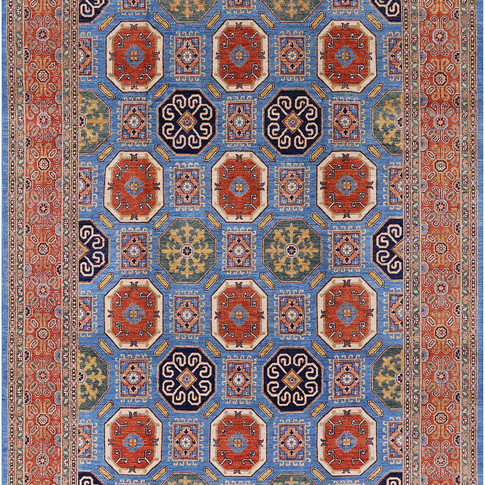 Mid-Century Modern Rosy Brown Pink Oriental Rug, urb1378