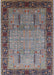 Mid-Century Modern Purple Oriental Rug, urb1379