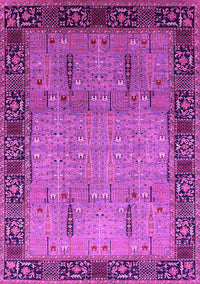 Oriental Pink Traditional Rug, urb1379pnk