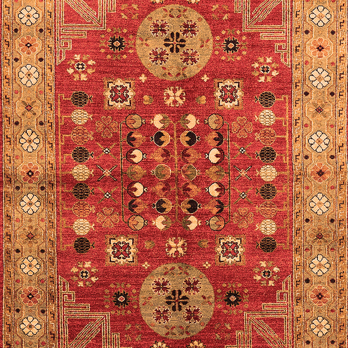 Oriental Orange Industrial Rug, urb1380org