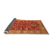 Sideview of Oriental Orange Industrial Rug, urb1380org