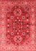 Oriental Red Industrial Area Rugs