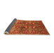 Sideview of Oriental Orange Industrial Rug, urb1381org