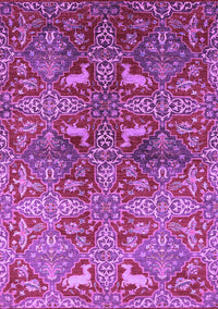 Oriental Purple Industrial Rug, urb1381pur