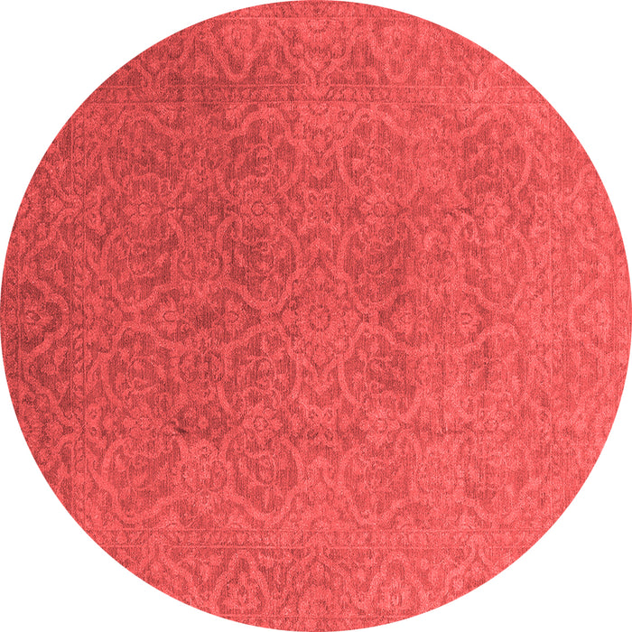 Machine Washable Persian Red Bohemian Rug, wshurb1382red