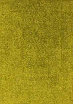 Persian Yellow Bohemian Rug, urb1382yw