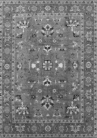 Oriental Gray Industrial Rug, urb1383gry