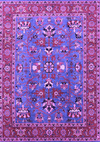 Oriental Purple Industrial Rug, urb1383pur