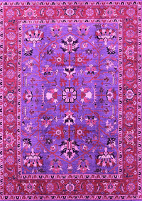 Oriental Pink Industrial Rug, urb1383pnk