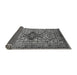 Sideview of Oriental Gray Industrial Rug, urb1384gry