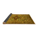 Sideview of Oriental Yellow Industrial Rug, urb1384yw