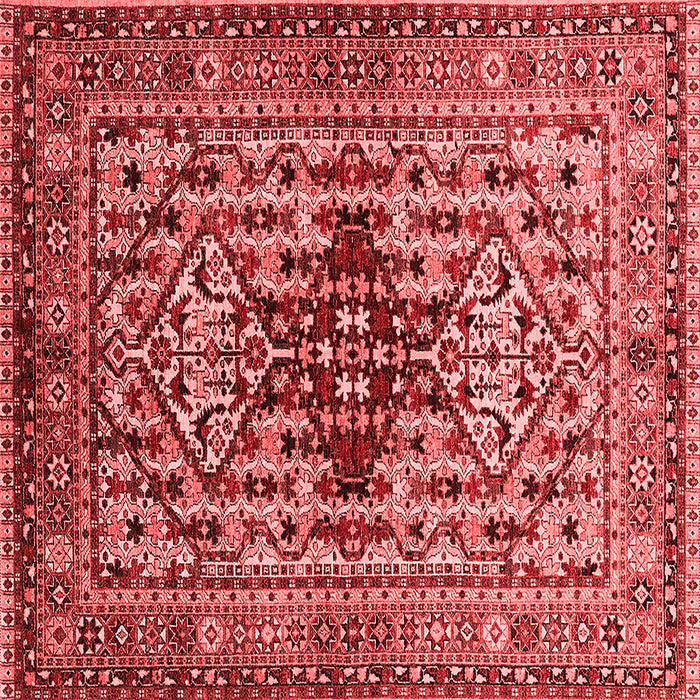Oriental Red Industrial Rug, urb1384red