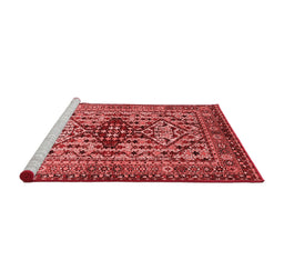 Industrial Red Washable Rugs