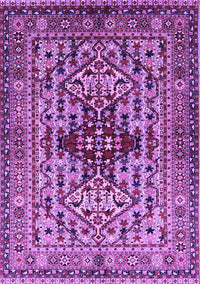 Oriental Purple Industrial Rug, urb1384pur