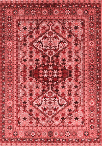 Oriental Red Industrial Rug, urb1384red