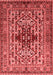 Oriental Red Industrial Area Rugs