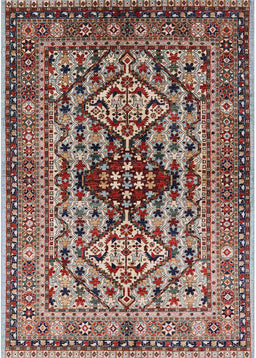 Mid-Century Modern Sage Green Oriental Rug, urb1384