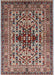 Mid-Century Modern Sage Green Oriental Rug, urb1384