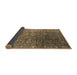 Sideview of Oriental Brown Industrial Rug, urb1385brn